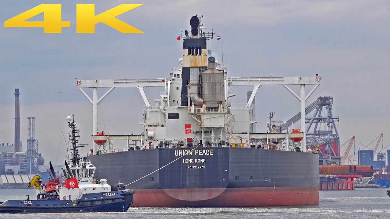 SHIPSPOTTING HEAVEN IN ROTTERDAM | MEGA SHIPS NONSTOP! 4K SHIPSPOTTING 2025