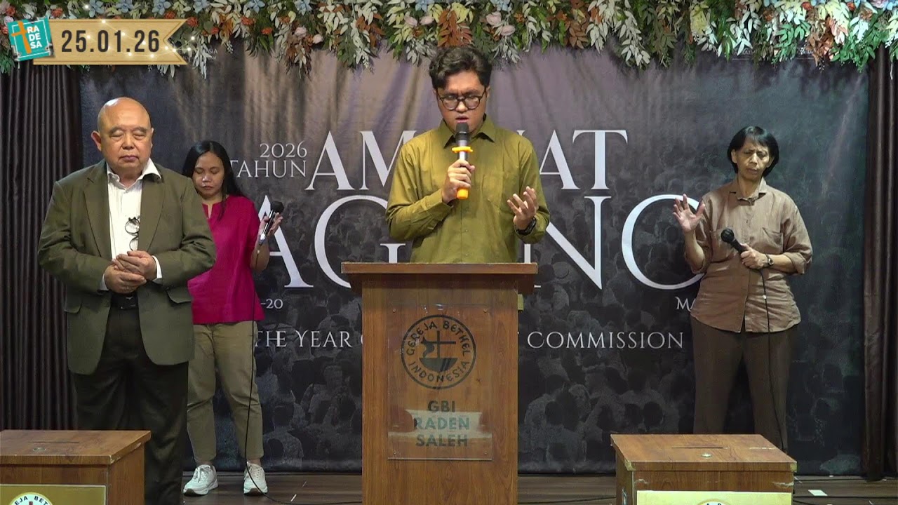 IBADAH RAYA ONLINE 25 JANUARI 2026 - Pdp. Yohana Dewi