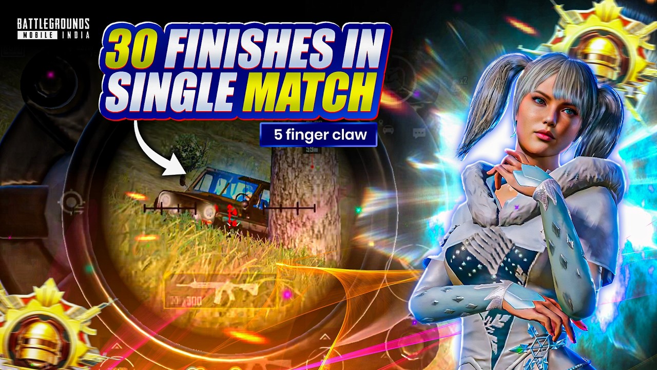 My Highest Finishes in BGMI 4.2 Update 🎯🔥  30 Finishes Intense Gameplay 💥🎮  Mohi