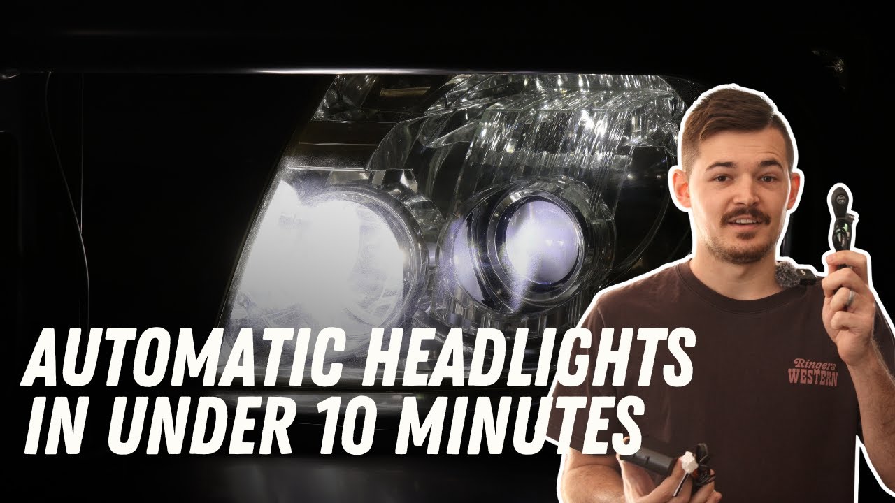 Auto Headlights for Your Pajero in 10 Mins | Install + Demo