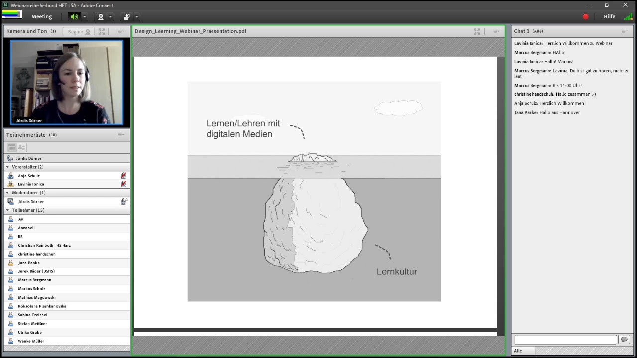 Design Learning - Gestaltung von (digitalem) Lernmaterial und Lernr&auml;umen