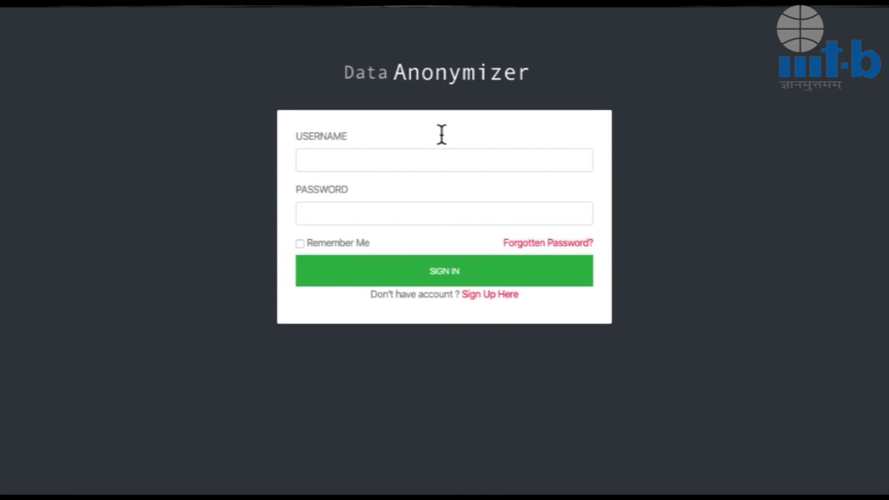 Data Anonymization project 2019