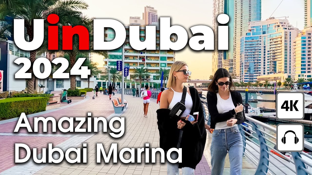 Dubai 🇦🇪 Amazing Dubai Marina [4K ] Walking Tour
