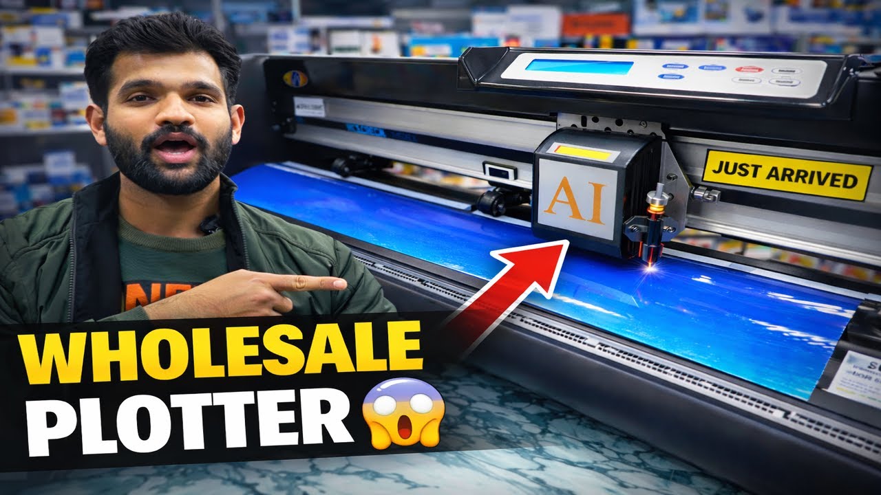 Introducing Best Plotter Machine | ✅ CHEAPEST PLOTTER MACHINES@Motive Car
