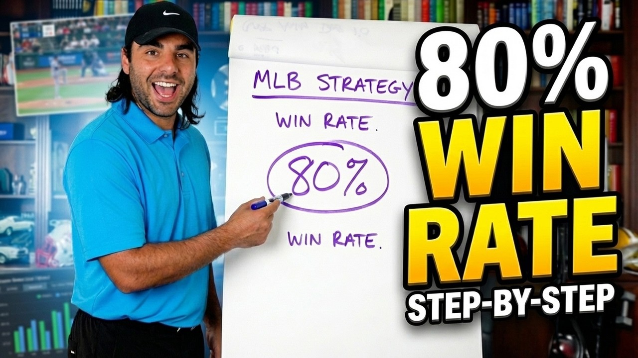 The MLB Sports Betting Strategy That Wins 80% of the Time (Step-By-Step)