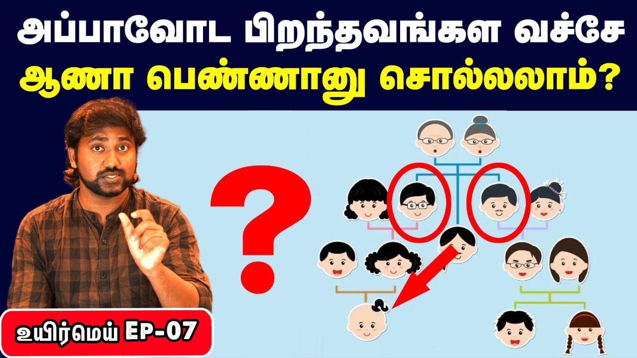 Gender determination in child explained in Tamil | Returning soldier effect | Uyirmei Episode 07