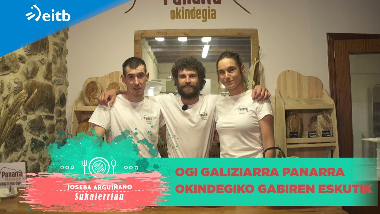 Ogi galiziarra Panarra okindegiko Gabiren eskutik