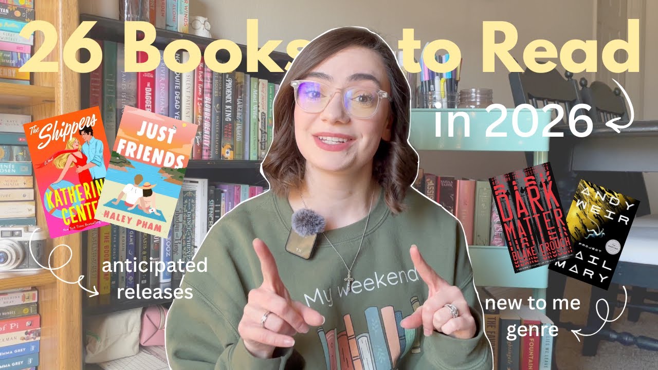 26 Books I Want to Read in 2026! 📚✨♥️ * aka...my 2026 TBR*