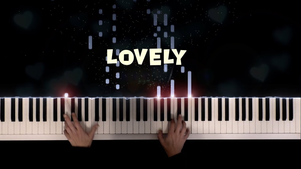 Lovely ♡ Billie Eilish Khalid Piano Cover Piano Tutorial