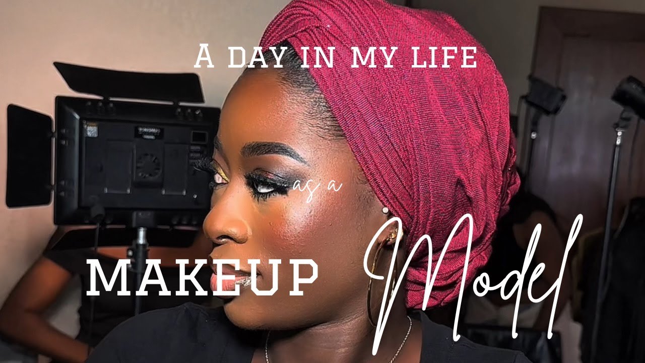 A day in my life as a makeup model | Layefabeauty x revysbeauty makeup masterclass #vlogs