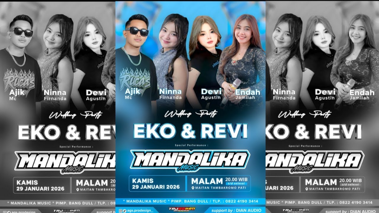 LIVE STREAMING // MANDALIKA MUSIC // WEDDING REVI  & INDRA / LIVE MAITAN // TAJ HD PRO // DIAN AUDIO