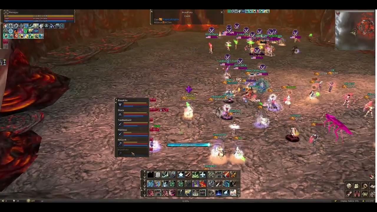Lineage 2 - Lords BR - Classic Interlude 50x - Valakas - 03/03/2026 [Clan DragonKnights]