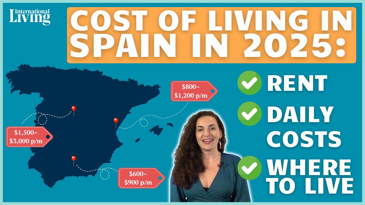 Стоимость жизни в Испании в 2025 году: арендная плата, ежедневные расходы и где жить