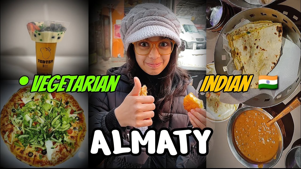 Almaty's Best-Kept Secrets: AUTHENTIC INDIAN Eats & VEGETARIAN Treats Revealed! 🌱 🍽️