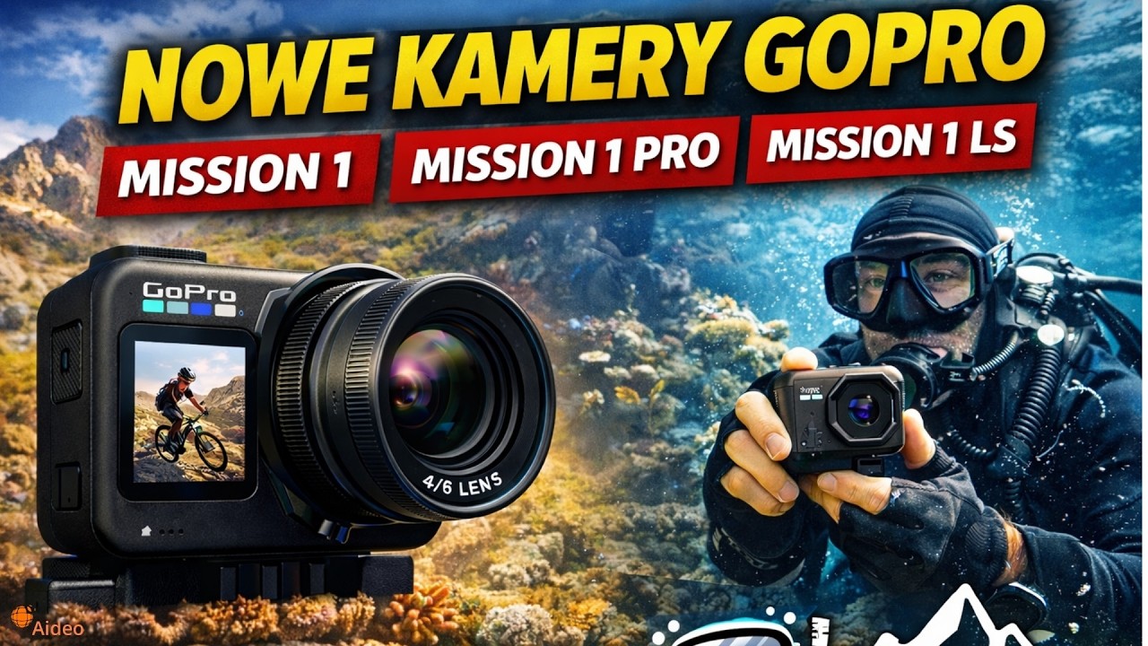 Now kamery GoPro! Zrobili coś, czego nikt się nie spodziewał&hellip; matryca jak w aparacie!