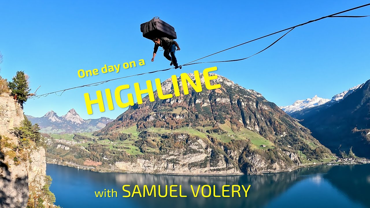 One day on a Highline - With Samuel Volery