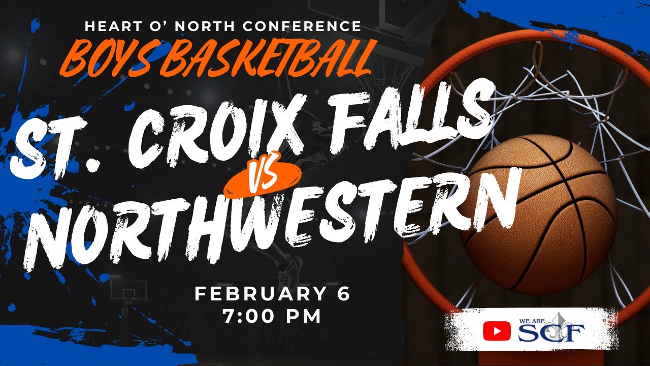 Northwestern vs St. Croix Falls | Boys Varsity Basketball | Feb 6, 2026