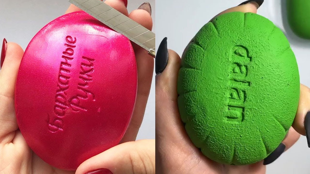 Satisfying Enjoy And Relaxing Compilation In The TikTok - [ASMR] Soap Cutting Sounds #7