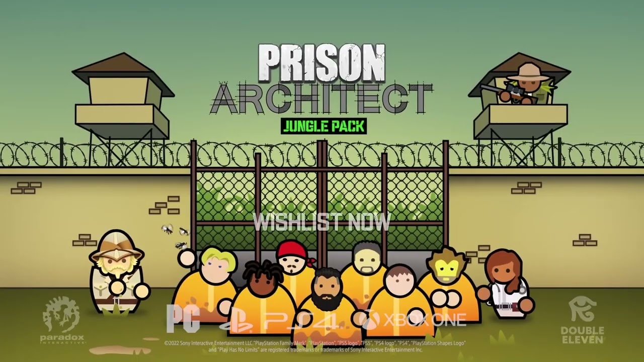 Prison Architect: Jungle Pack - Reveal Trailer