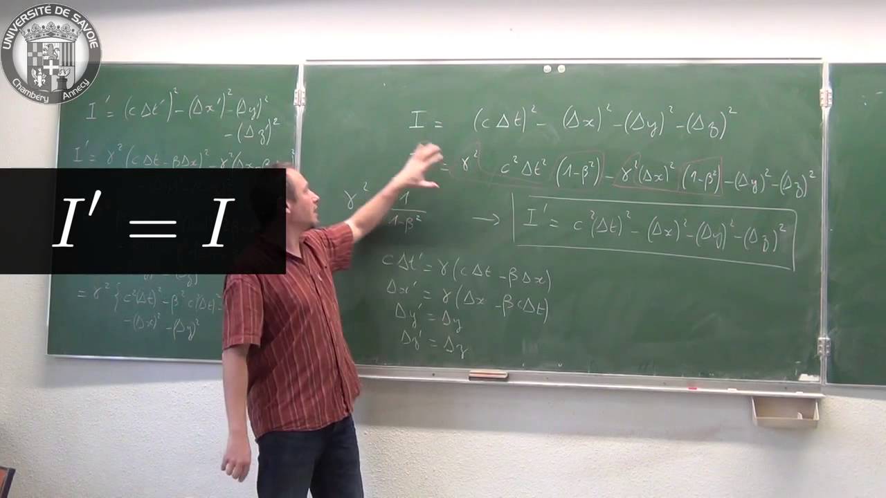 cours de relativité restreinte #4 : quadrivecteurs