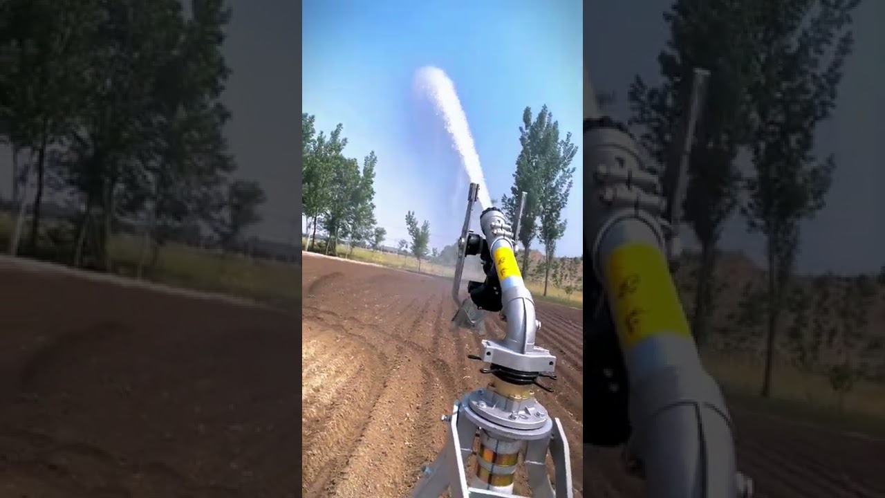 Rotary water saving sprinkler tool- Good tools and machinery make work easy