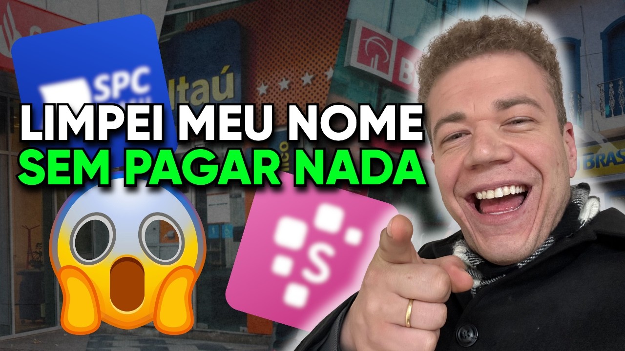 O VÍDEO QUE O SERASA NÃO QUER QUE VOCÊ VEJA! LIMPAR NOME GRÁTIS EM 2025