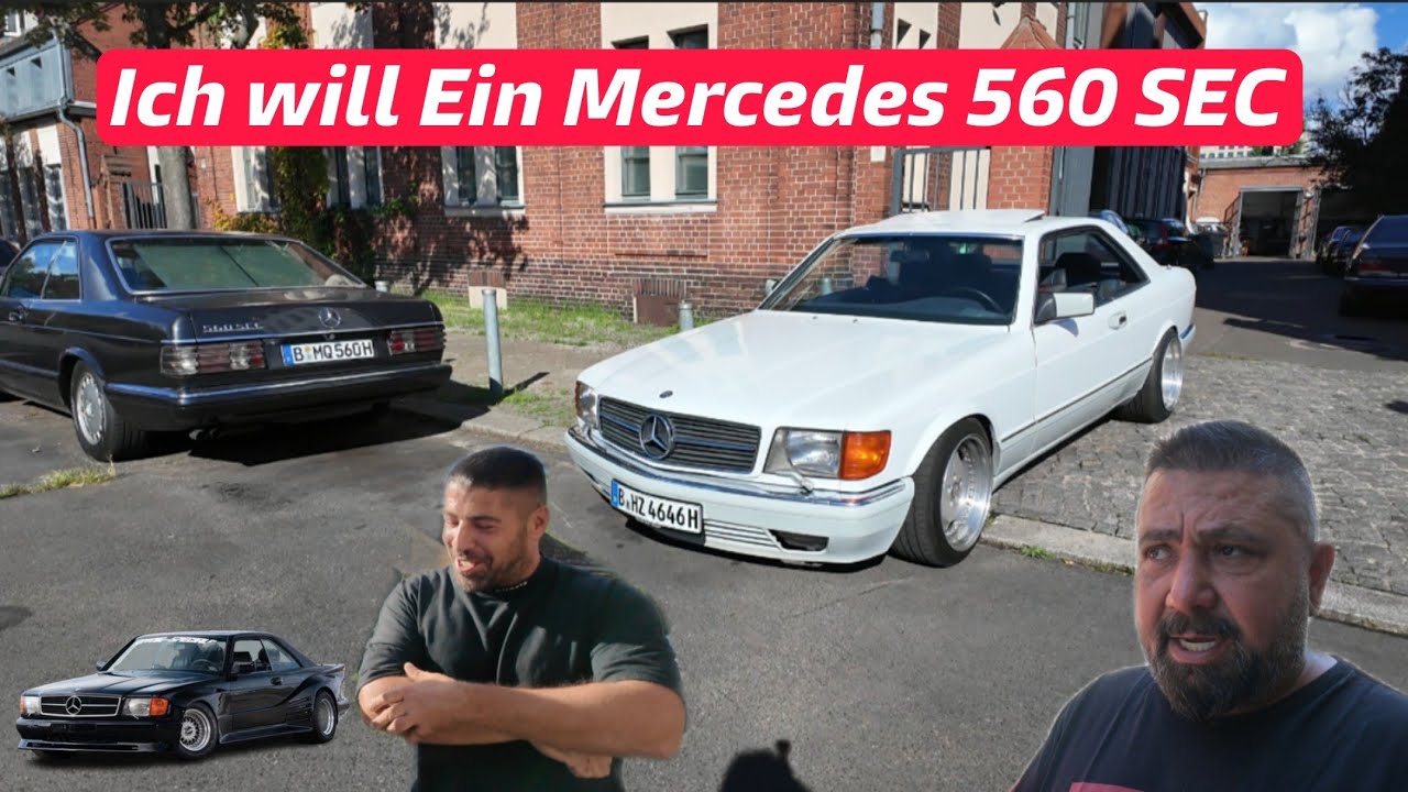 Ein Mercedes 560 SEC in Berlin kaufen. Hakan kann da helfen?