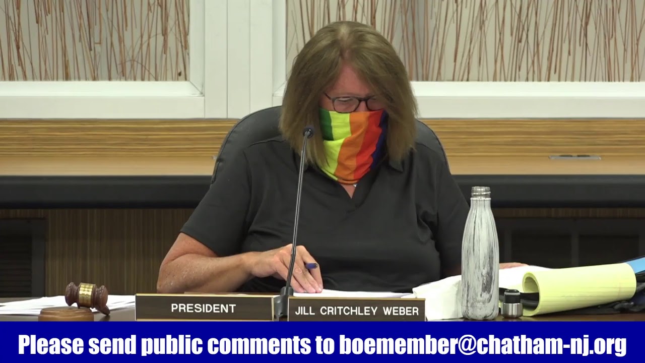 Chatham BOE Meeting 7/13/2020