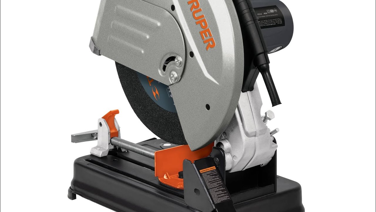 Tronzadora marca TRUPER 3hp análisis (cortadora de metal)