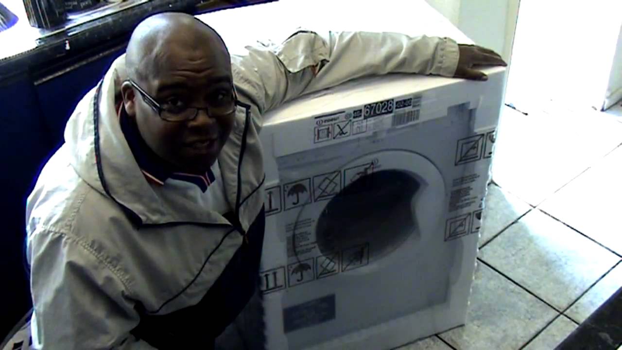 Indesit  washing machine unboxing