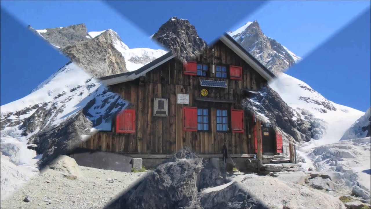 Rifugio Guide d' Ayas 3425m e Rifugio Mezzalama 3009m  28 agosto 2014