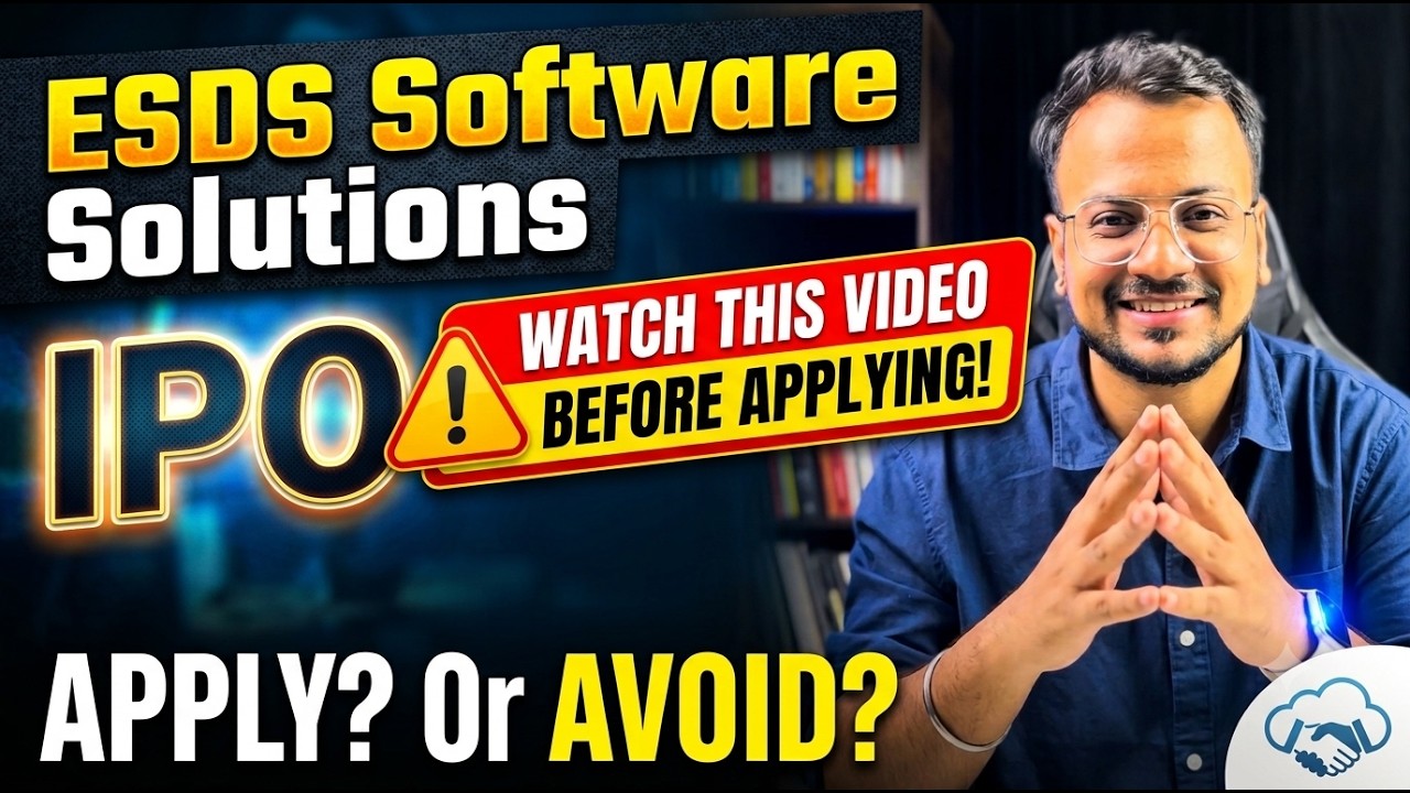 ESDS IPO Review: WATCH THIS BEFORE APPLYING! | ESDS Software Solution IPO