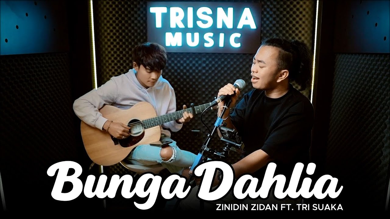 BUNGA DAHLIA - MANSYUR S. (COVER ACOUSTIC) ZINIDIN ZIDAN FEAT TRI SUAKA