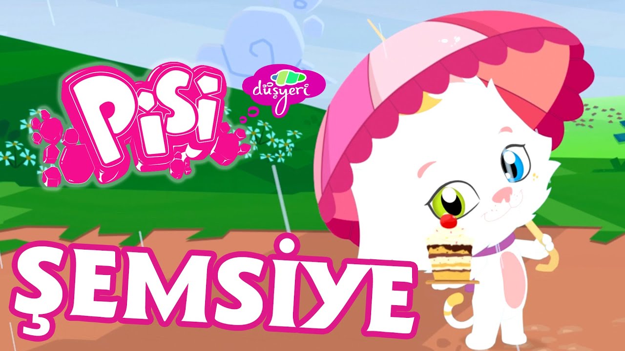 Pepee 'nin Arkadaşı Pisi Öğreniyor - Şemsiye - Düşyeri