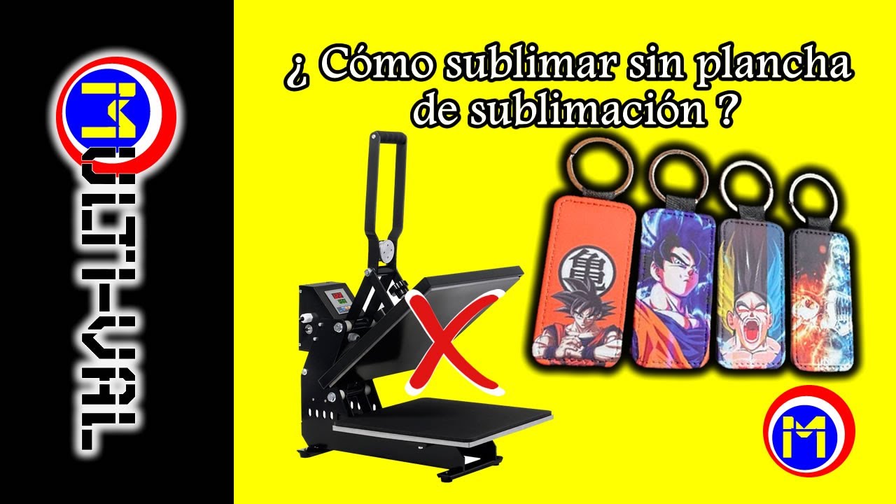 Cómo Sublimar Sin Plancha De Sublimación