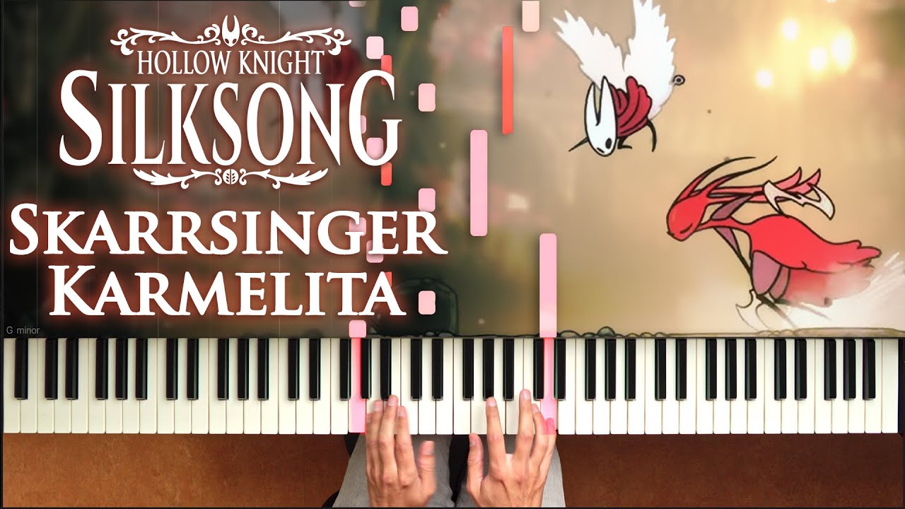 Hollow Knight: Silksong - Skarrsinger Karmelita Piano Arrangement [Sheet music/Tutorial/How To Play]