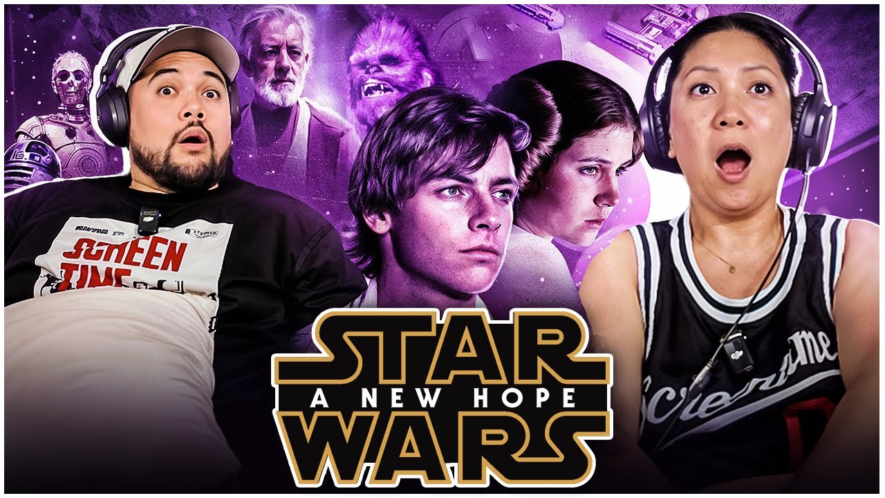What Happens When NEWBIES Watch *STAR WARS* for the First Time? | Episode IV | A New Hope
