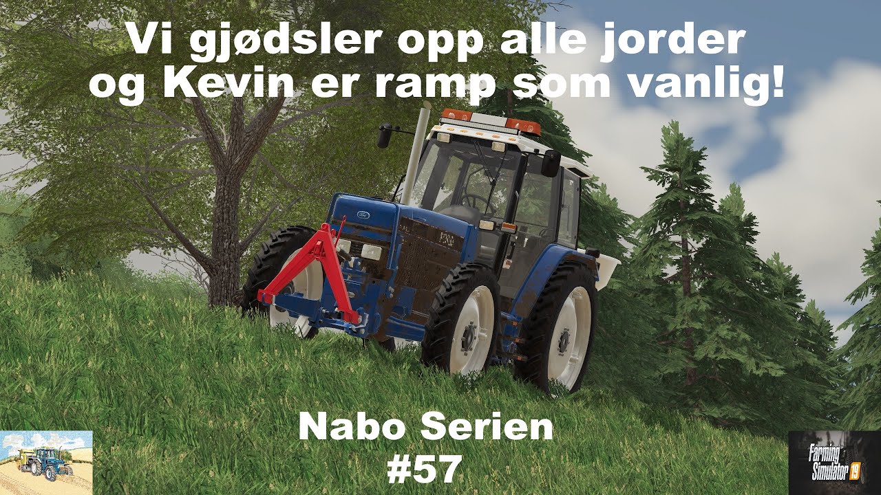 Let's Play Farming Simulator 2019 Norsk Nabo Serien Episode 57