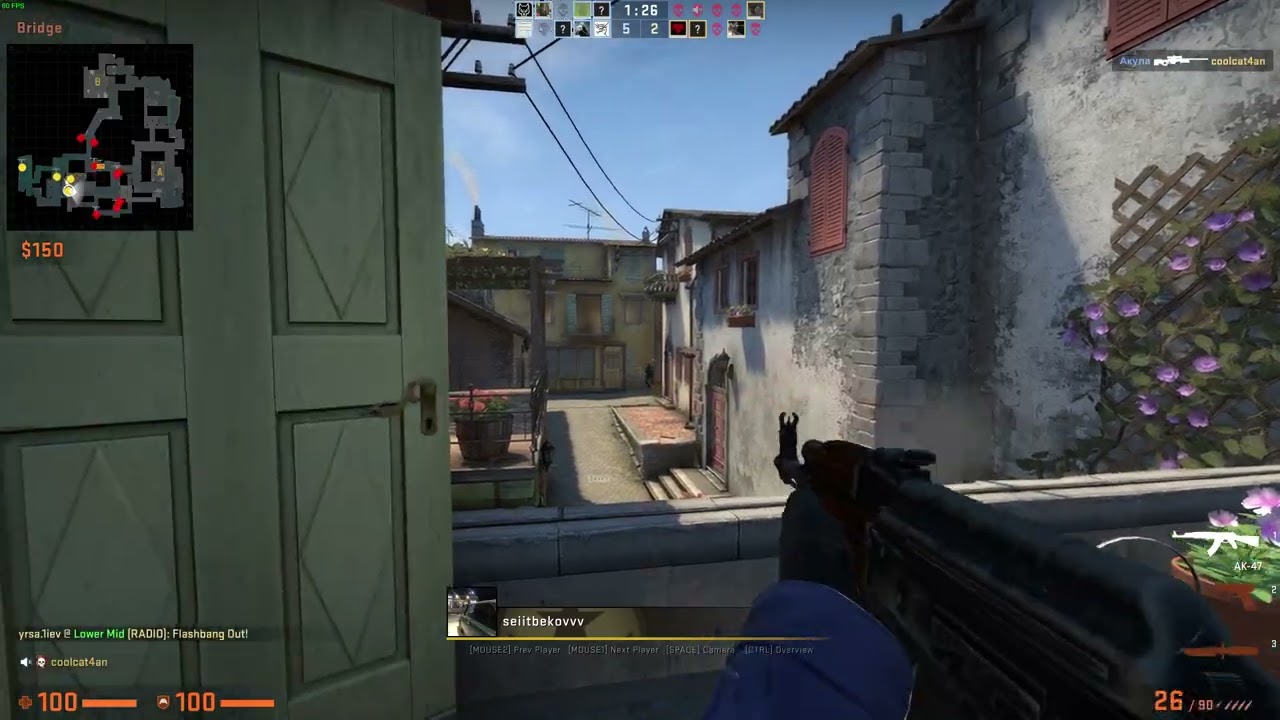 average 1am casual europe lobby in csgo