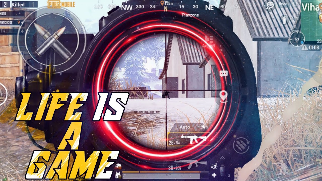 LIFE IS A GAME PLAY WILL PUBG MOBILE SEASON 14 || AMAZING GAMEPLAY IN RADMI NOTE 8 PRO ||