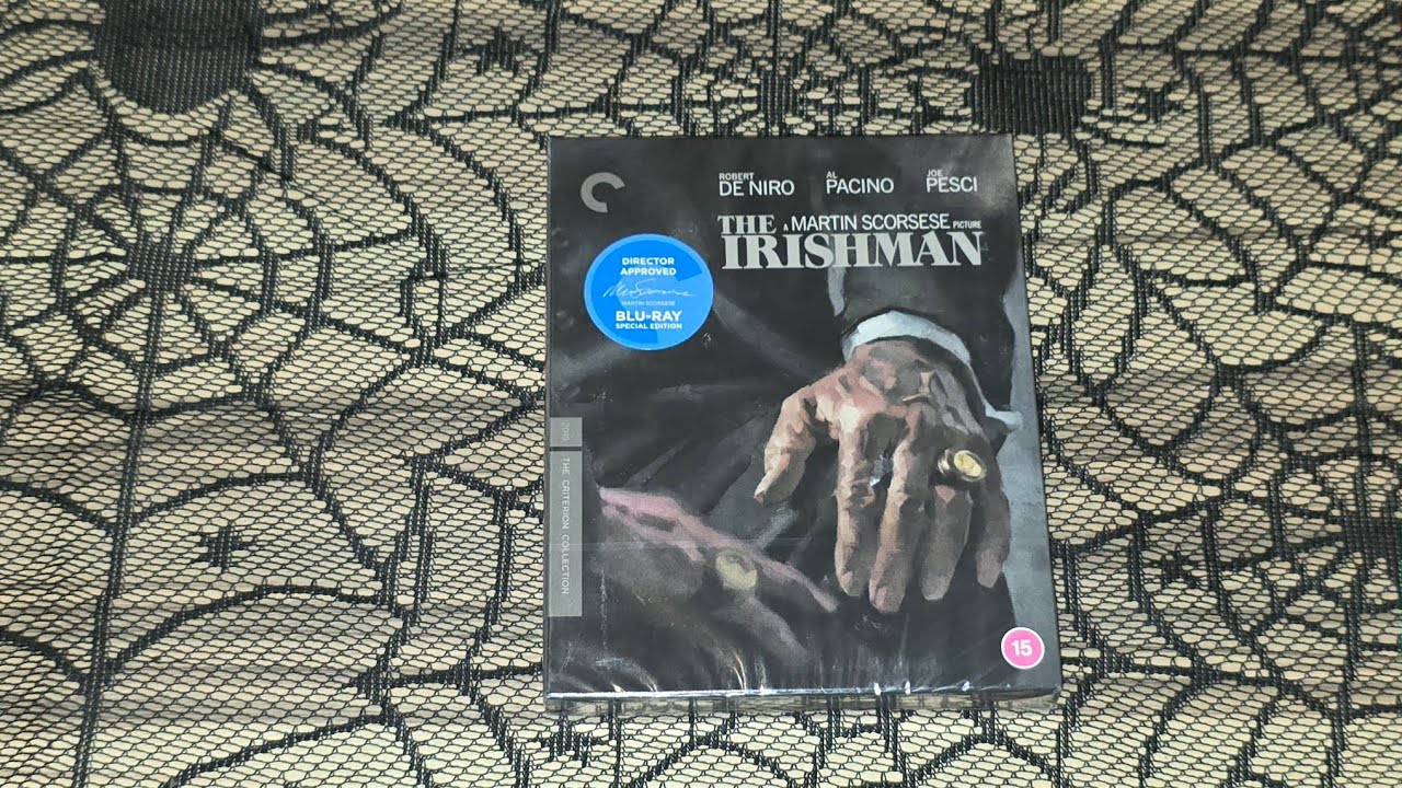 The Irishman Blu Ray Box Opening (Criterion Collection)