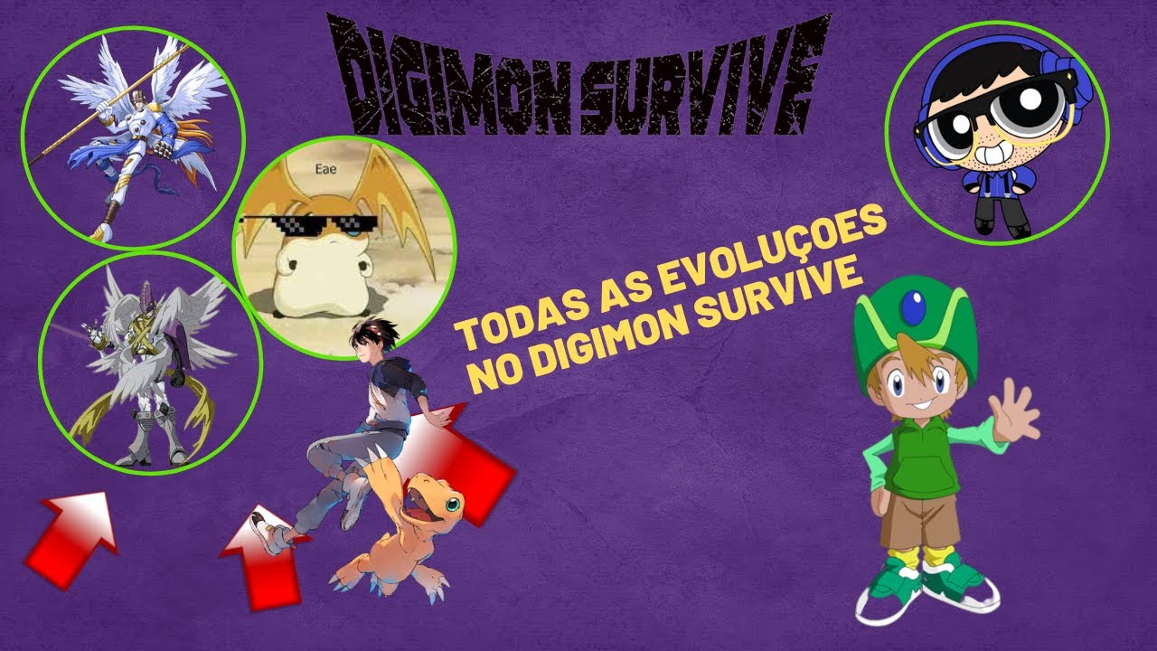 Digimon Survive  Patamon todas as evolu&ccedil;&otilde;es
