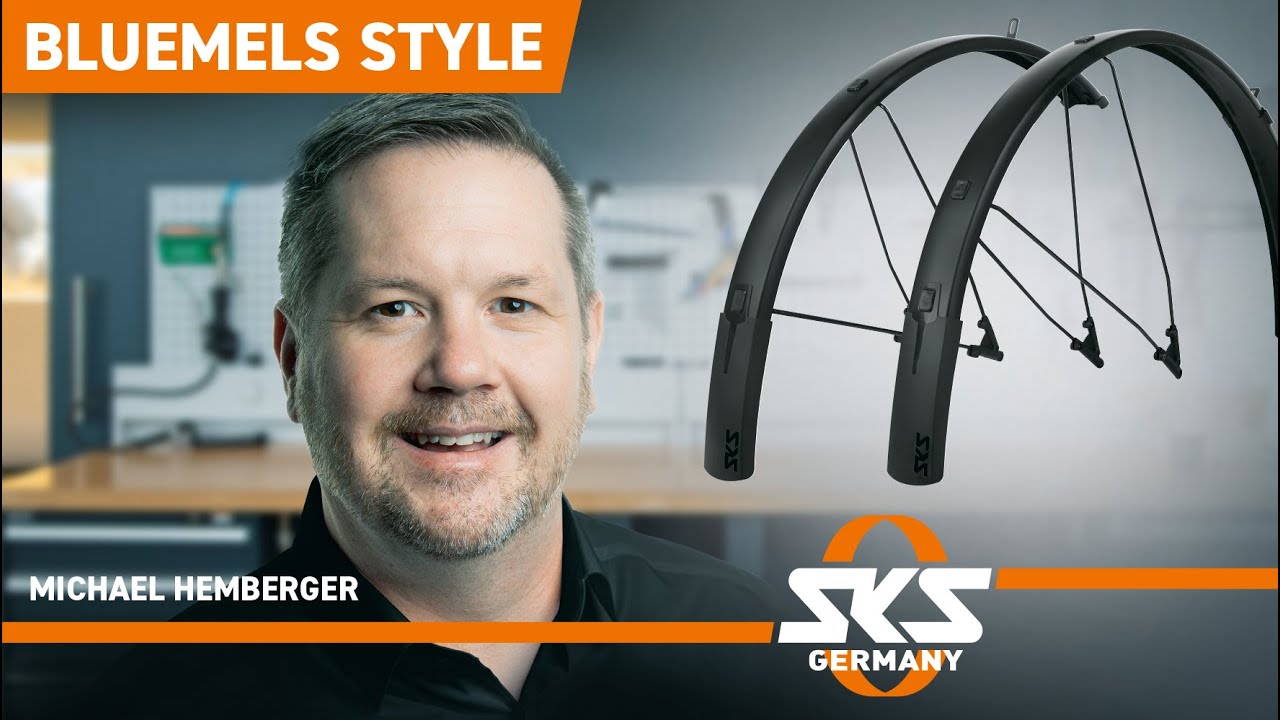 So montiert ihr das BLUEMELS STYLE Schutzblech | How to mount the BLUEMELS STYLE mudguard