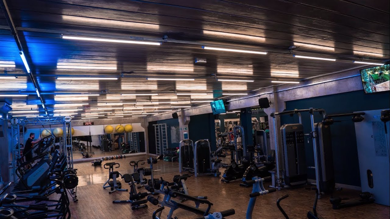 Ed.97 - Academia Lofty Sport - Iluminação geral