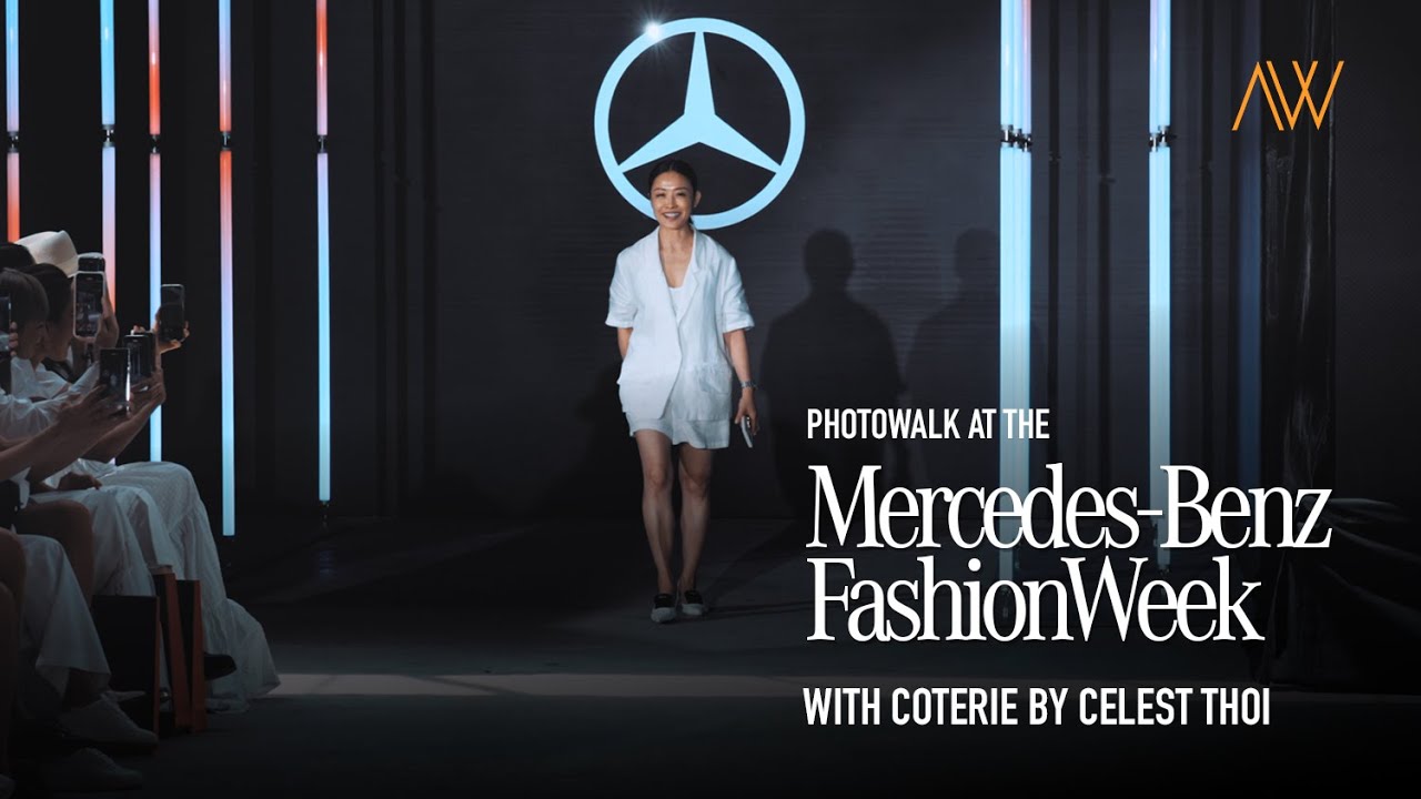 Photowalking at Coterie by Celest Thoi Fashion Show - BTS at the Mercedes-Benz Fashion Week 2024