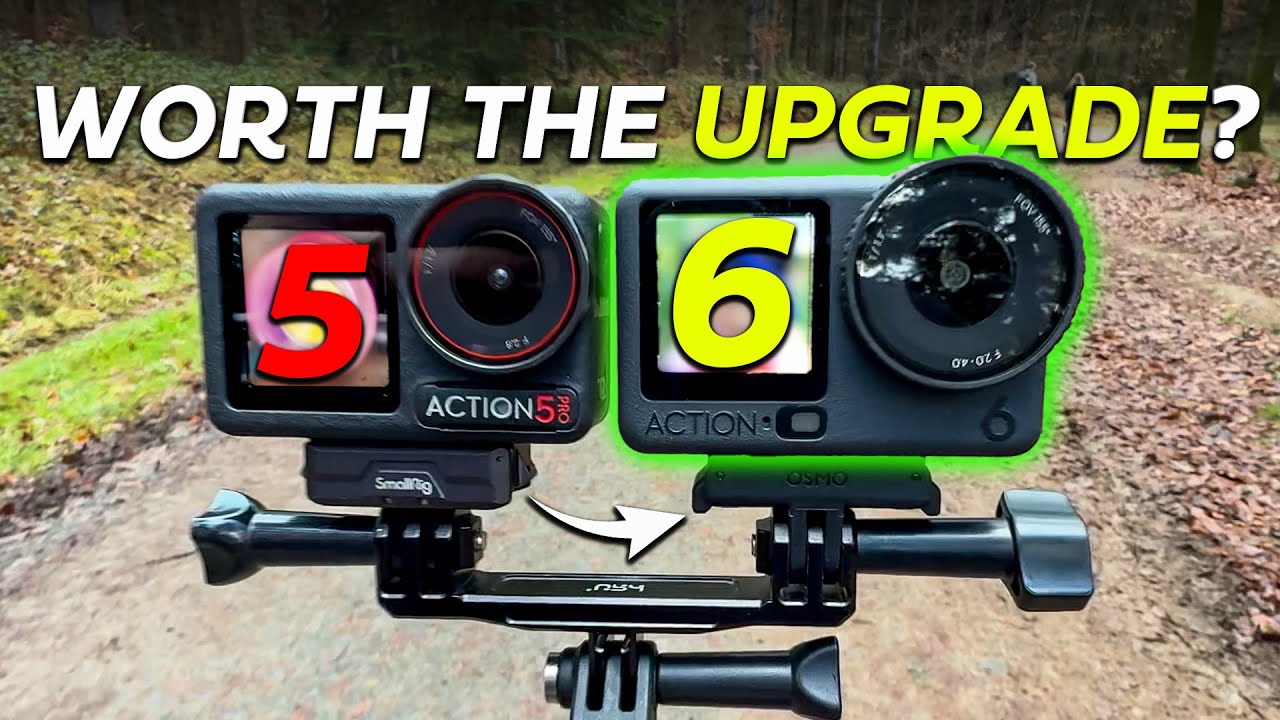 DJI Action 6 против Action 5 Pro – стоит ли обновляться?