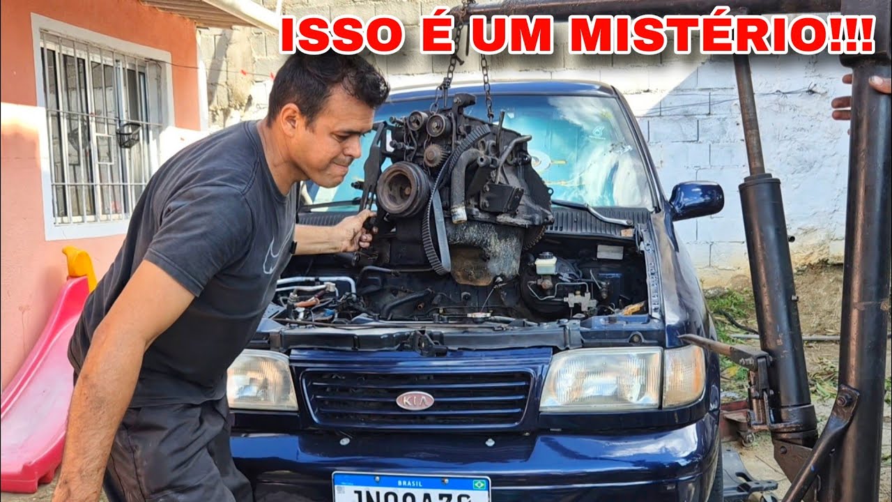 TIVE QUE DESMONTAR O MOTOR DO SPORTAGE 4X4 PRA DESVENDAR UM MISTÉRIO MUITO GRAVE !!!