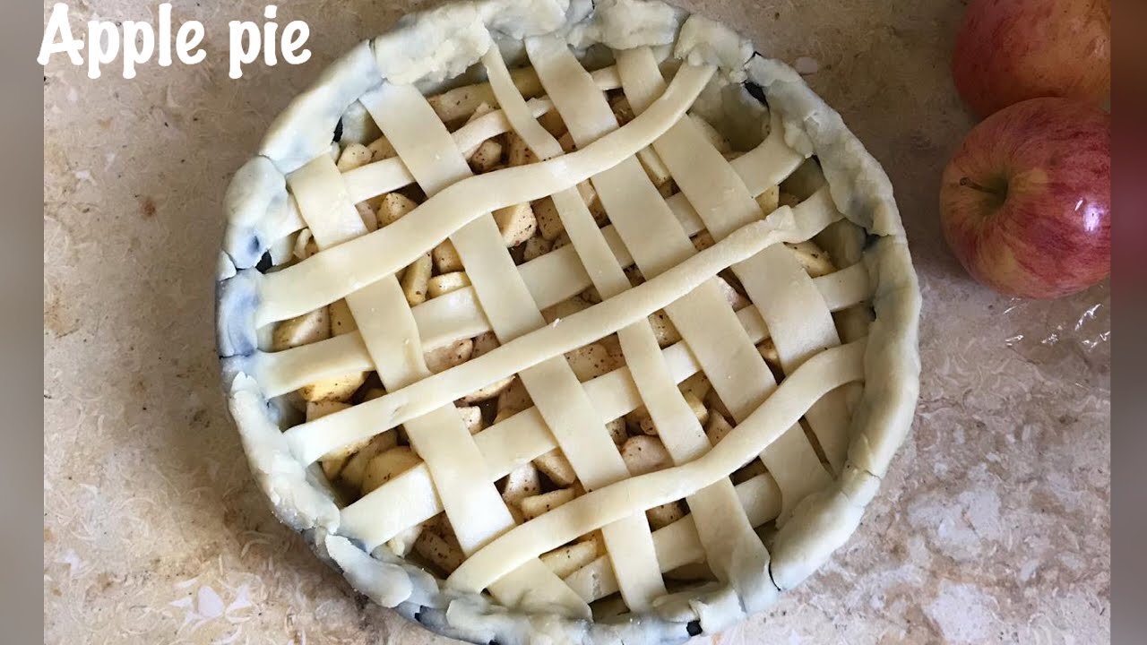 HOMEMADE APPLE PIE WITHOUT OVEN