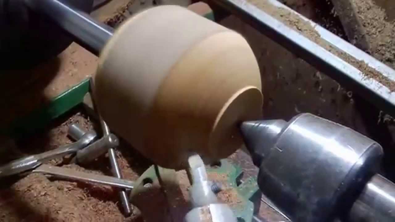 Esfera de Madera, dispositivo para hacerlas