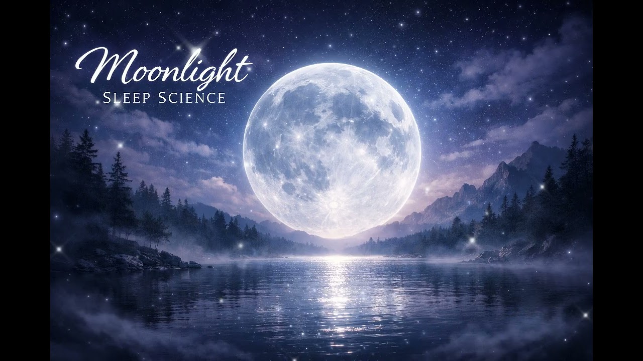 Fall Asleep Under the Moonlight | 2 Hours Deep Sleep Ambience 🌙